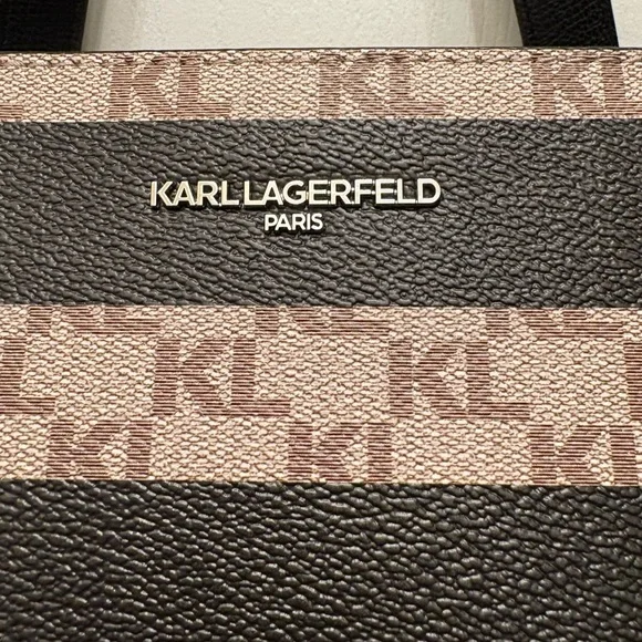 Karl Lagerfeld Paris Karl & Cat Crossbody Tote Bag Purse NWT - Picture 2 of 12